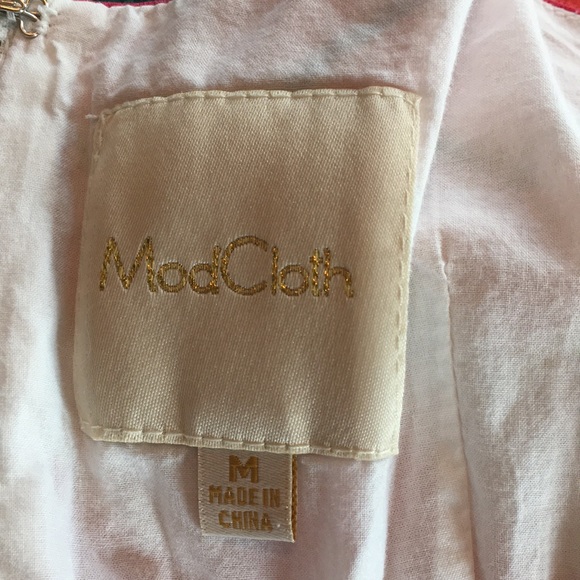 Modcloth Rainbow Brite zig-zag cotton sundress retro mod bright and colorful 🌈 - Picture 8 of 13